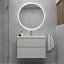 Mueble de baño Elena 2 cajones suspendido con lavabo Three de Avila Dos